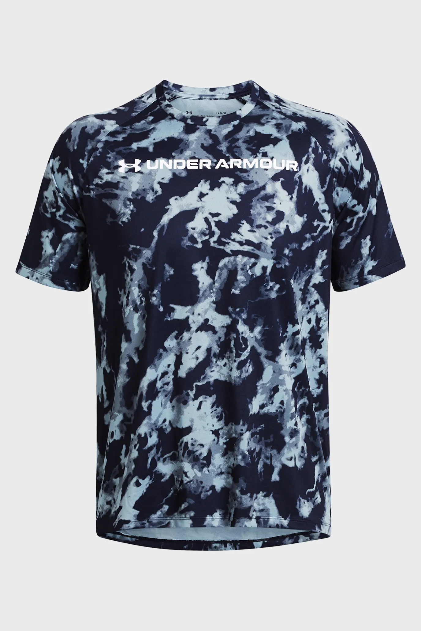Мужская футболка UA TECH ABC CAMO SS 3