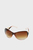 Женские коричневые солнцезащитные очки WENDY WAVE WRAP SUNG