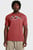 Мужская красная футболка UA Colorblock Wordmark SS