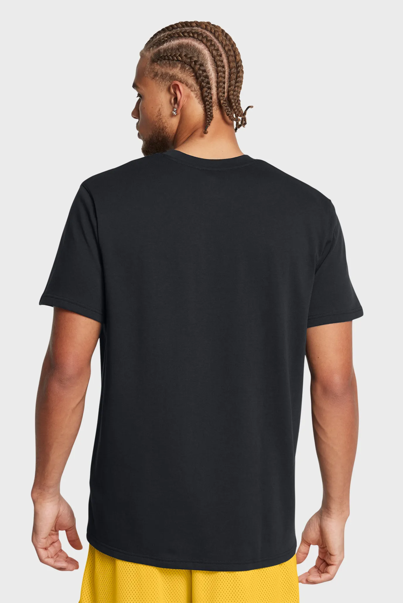 Чоловіча чорна футболка Curry Hvyweight Logo Tee 2