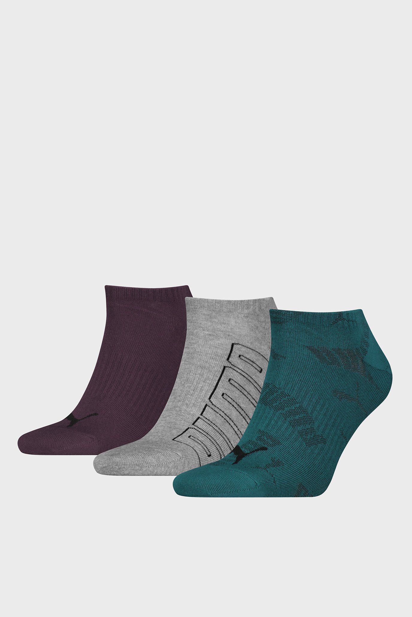 Носки (3 пары) PUMA Unisex Sneaker Socks 3 pack 1