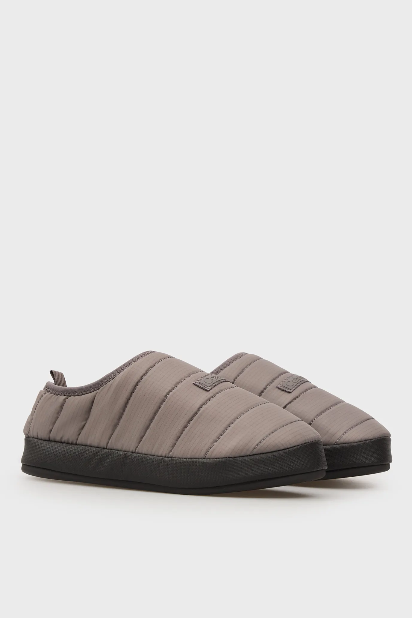 Мужские темно-серые тапочки HOME 3