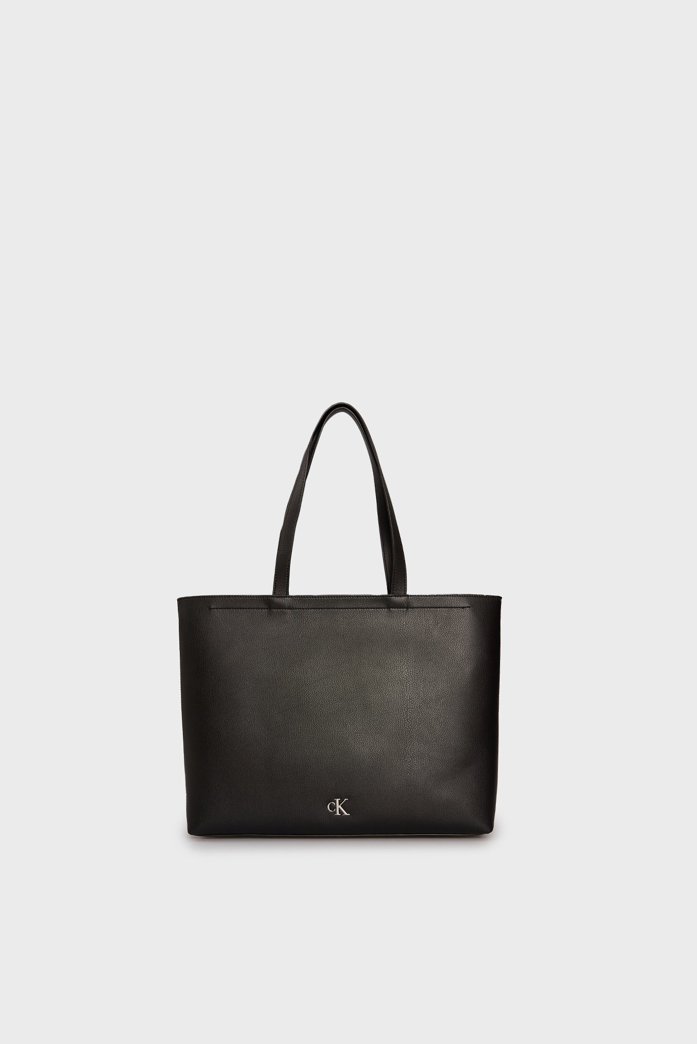 Жіноча чорна сумка MINIMAL MONOGRAM SLIM TOTE34 T 1