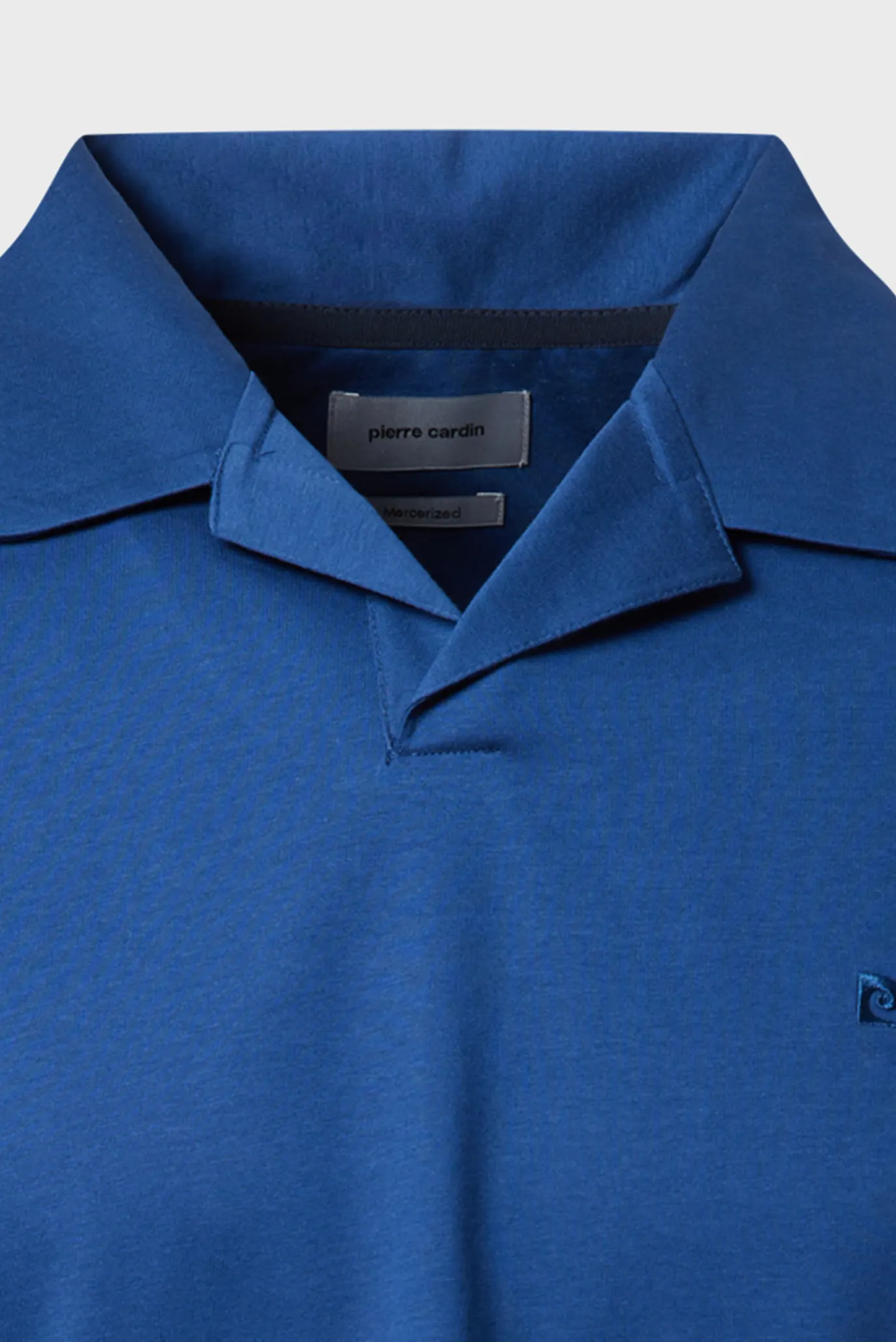 Чоловіче синє поло 3