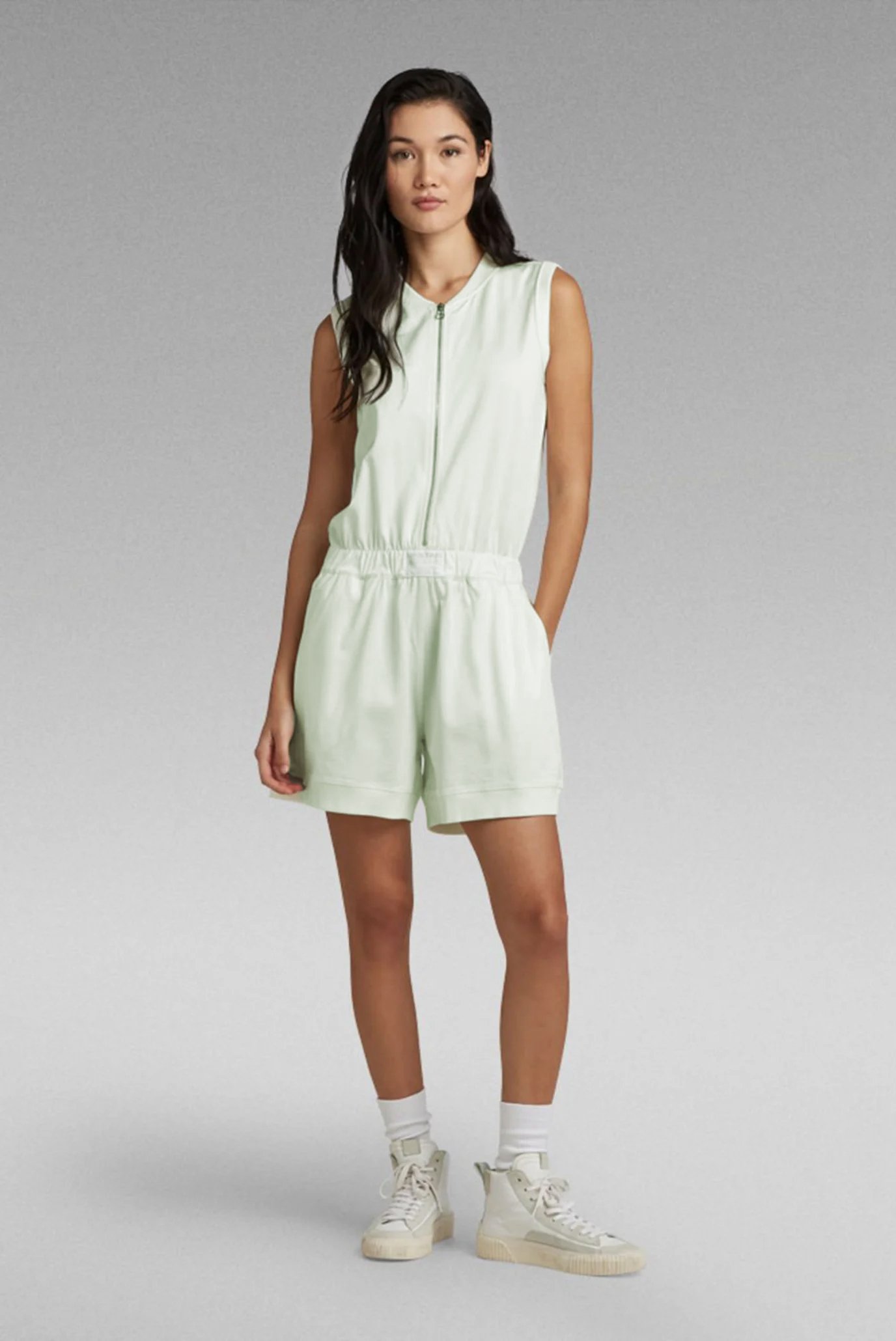 Жіночий м'ятний комбінезон Sports playsuit 1