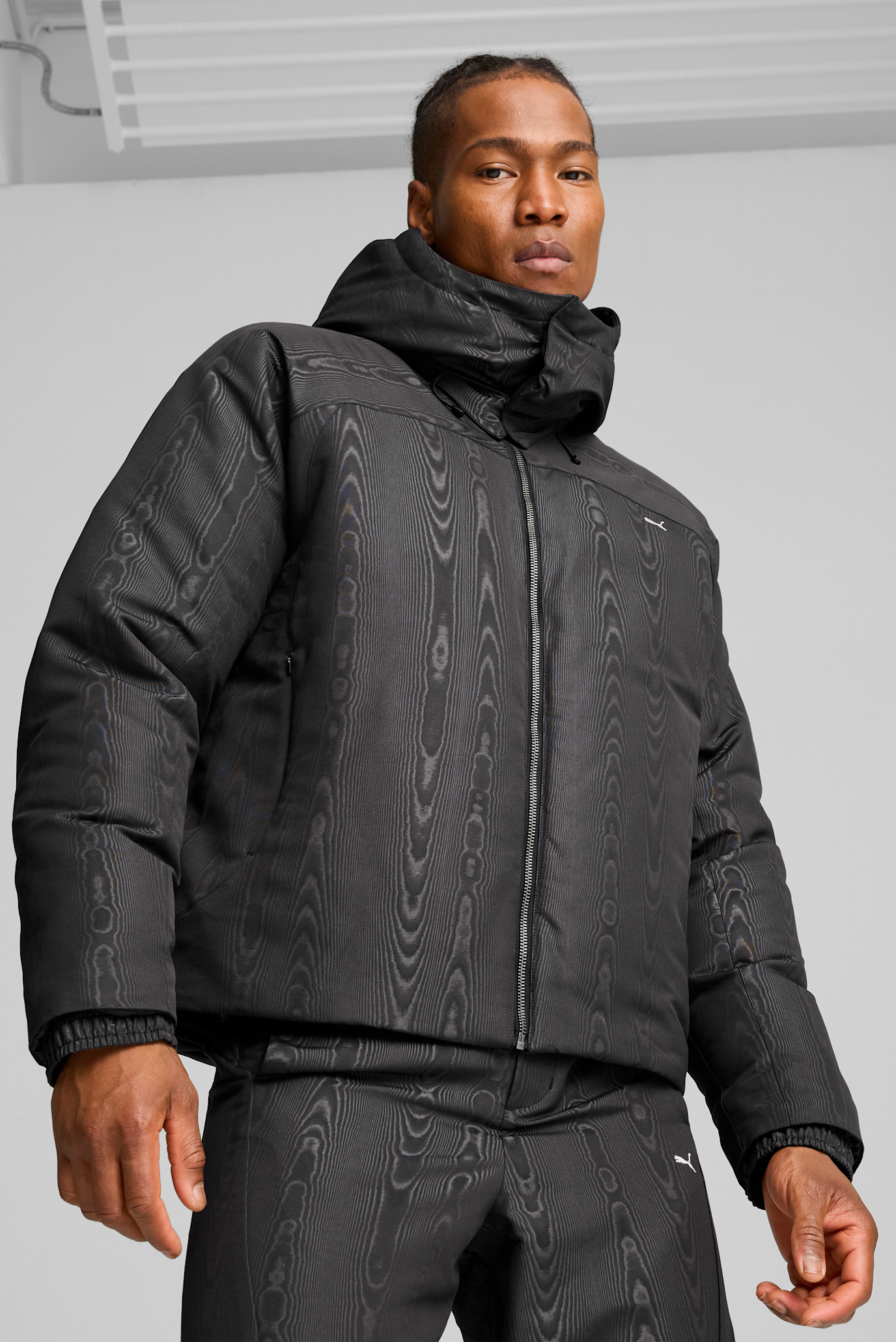 Черная куртка с узором UNTERGRUND PrimaLoft® Jacket Unisex