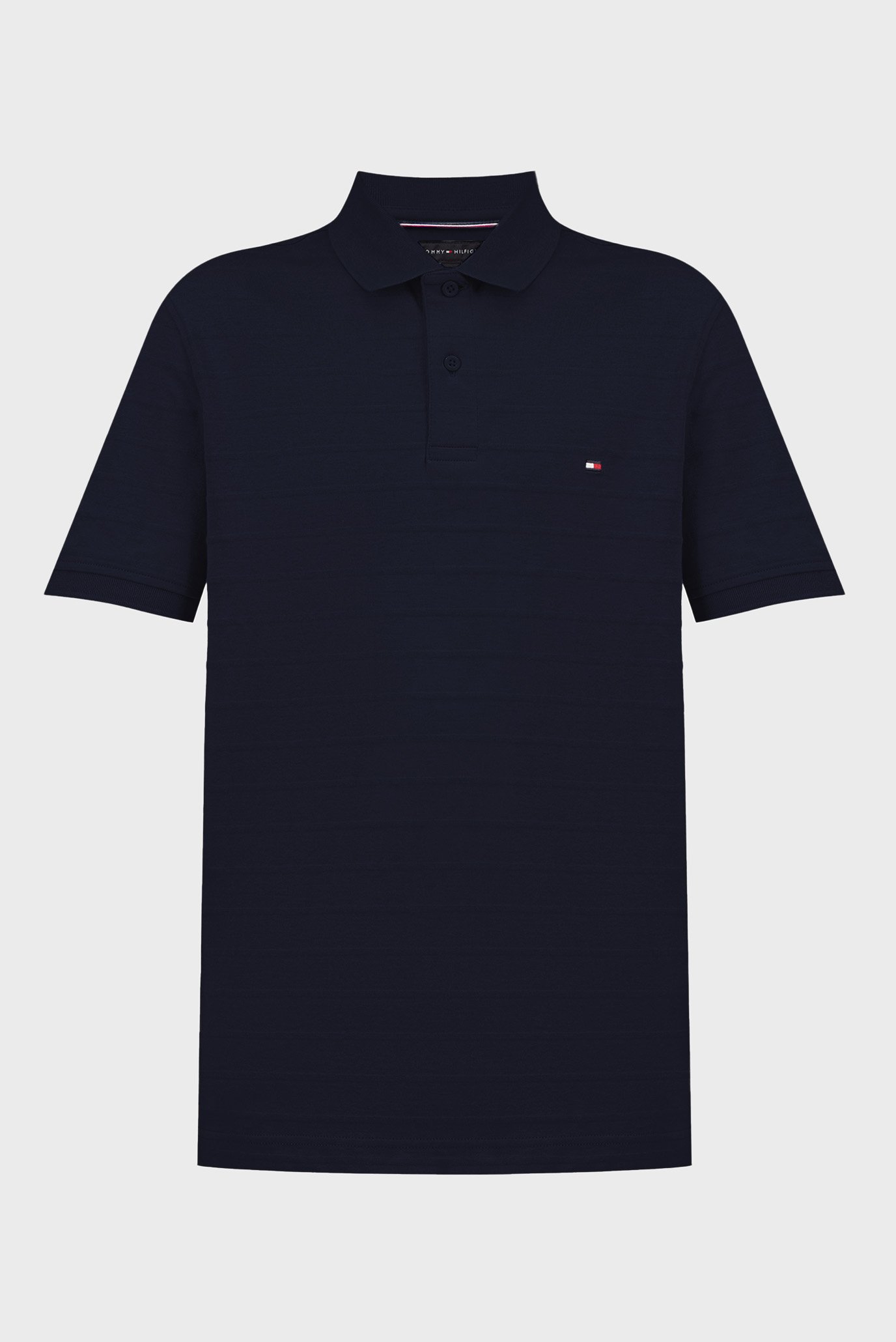 Чоловіче синє поло в смужку JACQUARD STRIPE REG POLO 1