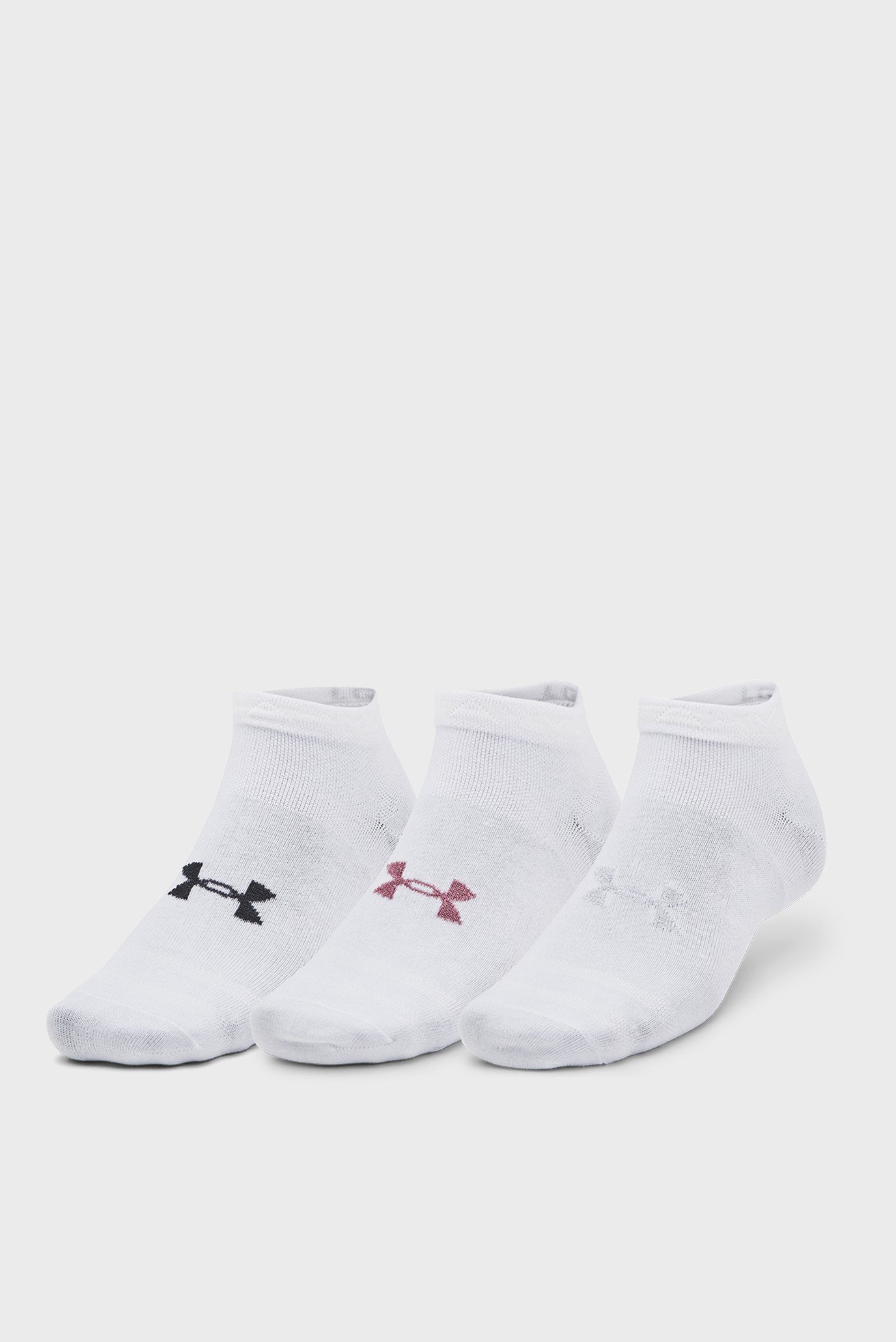 Белые носки (3 пары) UA Essential Low Cut 1
