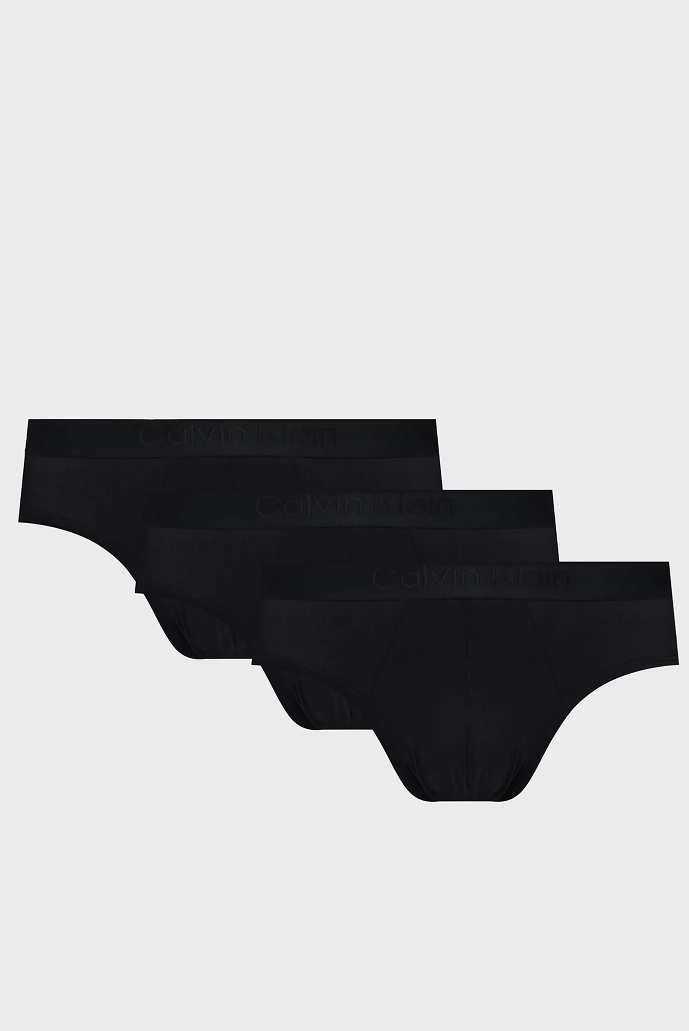 Чоловічі чорні бріфи (3 шт) 1