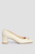 Жіночі бежеві шкіряні туфлі