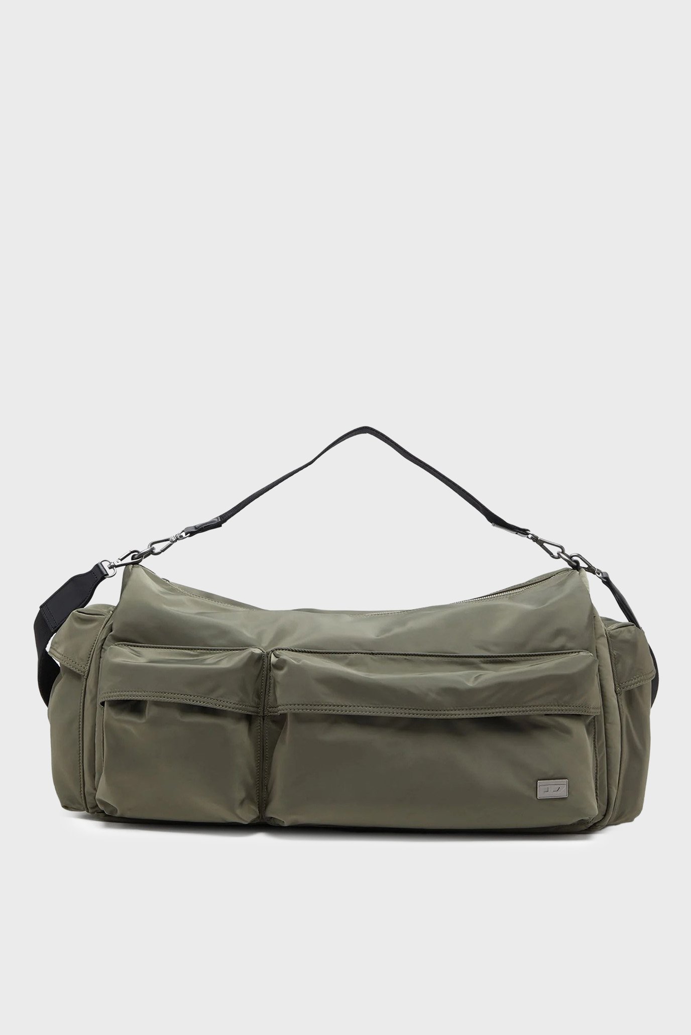 Мужская темно-зеленая дорожная сумка MULTI-PKTS DUFFLE X TRAVEL BAG Зеленый ONESIZE Diesel X10356 P8166 Мужская темно-зеленая дорожная сумка MULTI-PKTS DUFFLE X TRAVEL BAG Зеленый ONESIZE Diesel X10356 P8166
