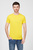 Чоловіча жовта футболка CONTRAST LOGO SS