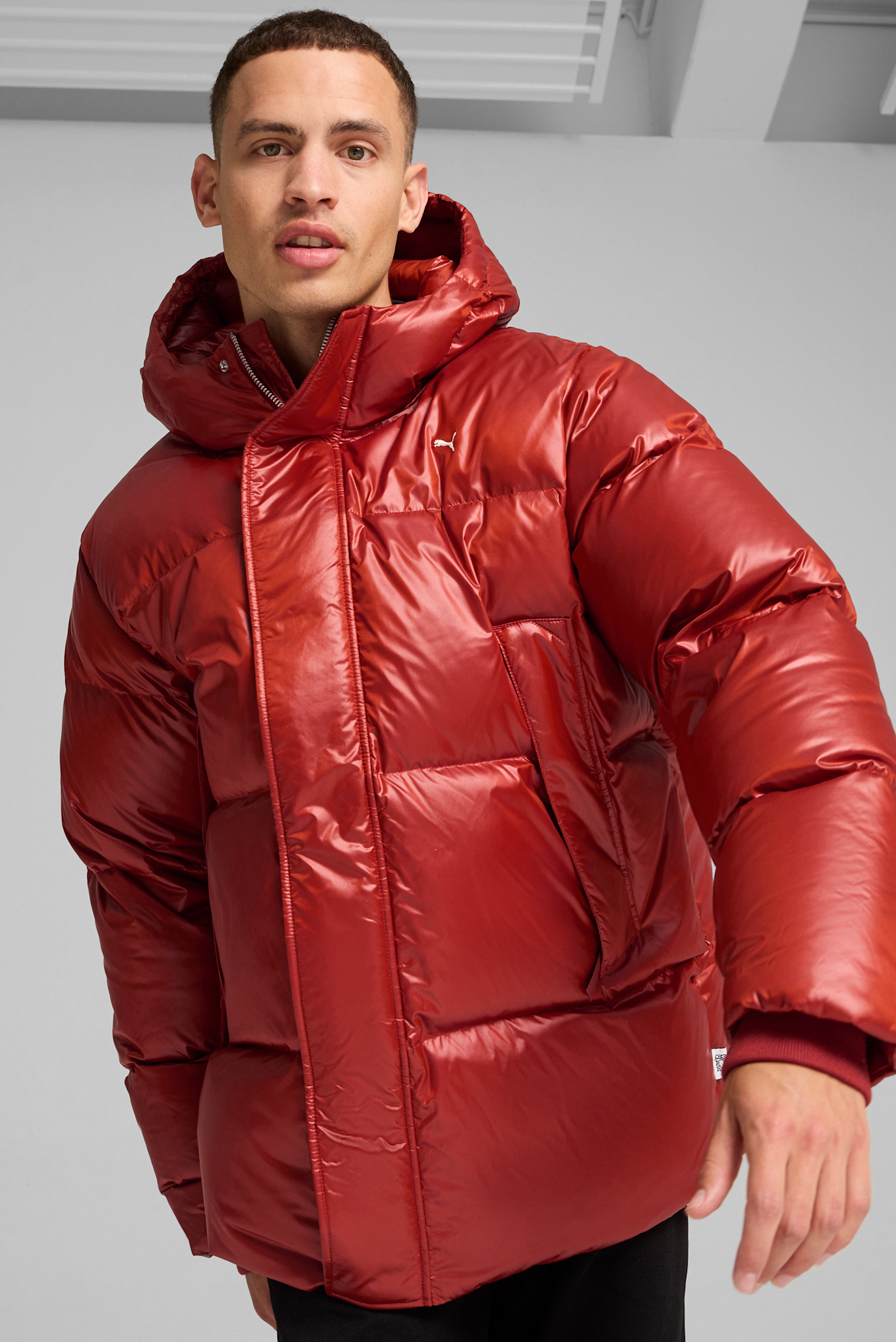 Мужской красный пуховик MMQ Down Jacket Men 1