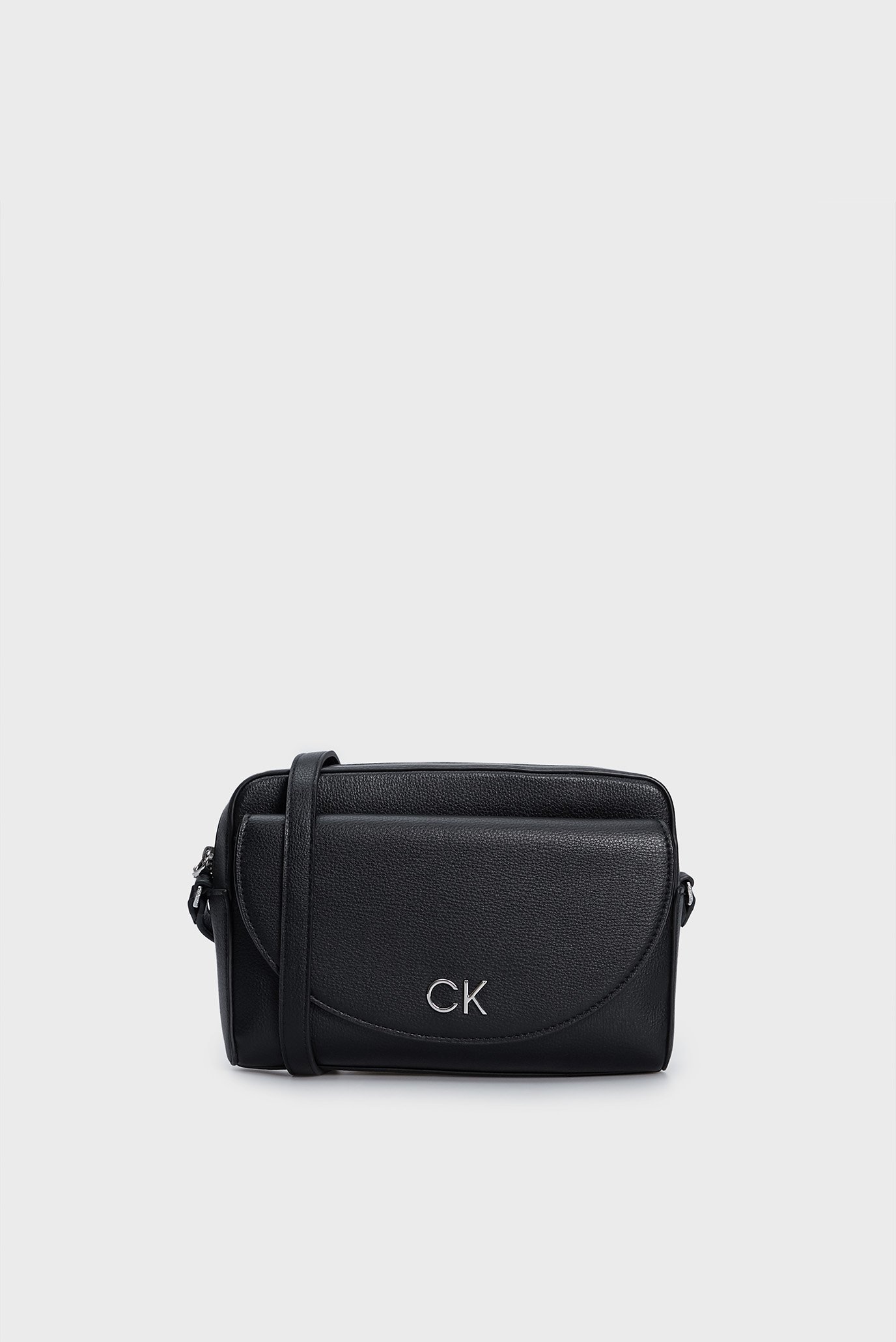 Женская черная сумка CK DAILY CAMERA BAG PEBBLE 1