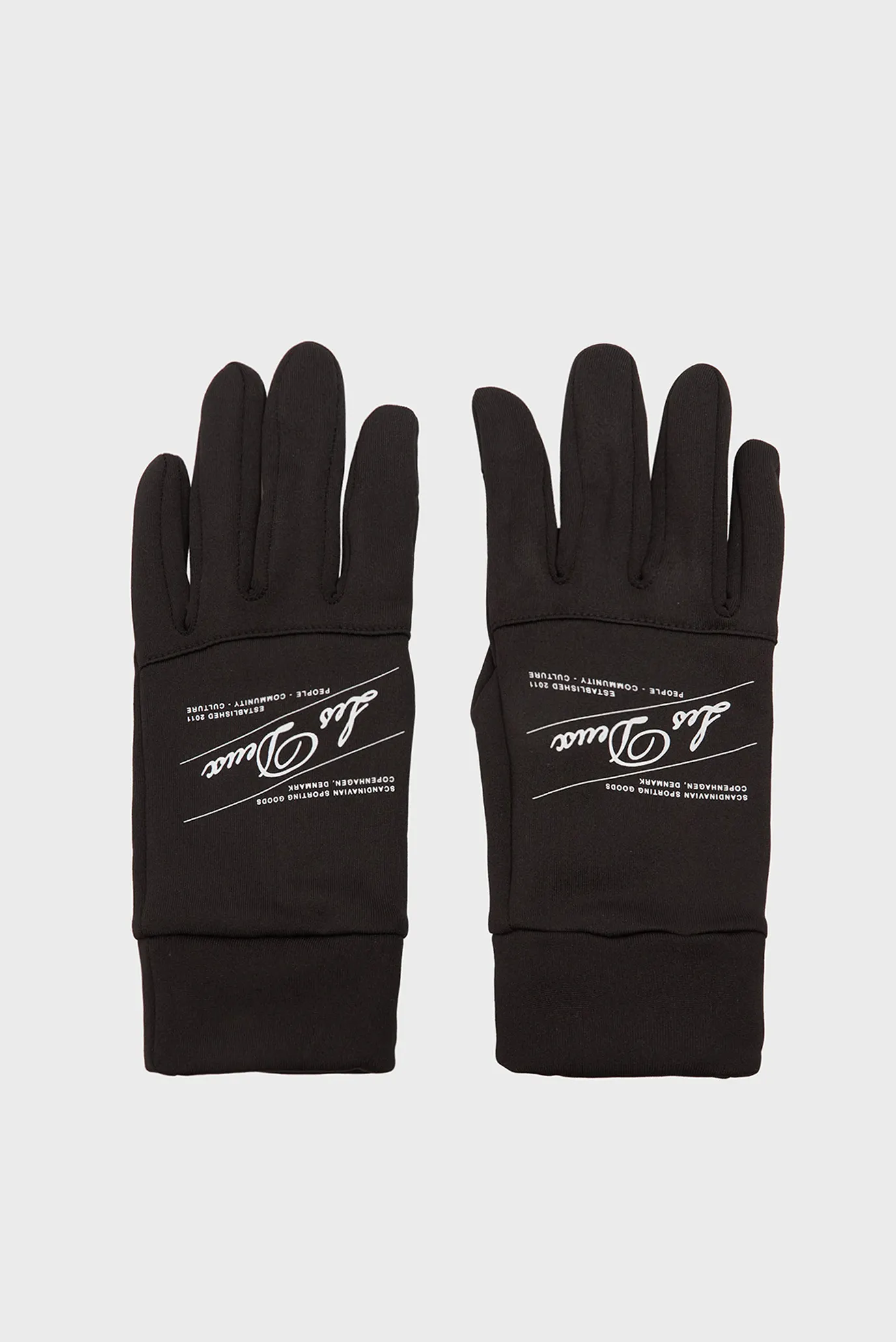 Мужские черные перчатки Tech 1