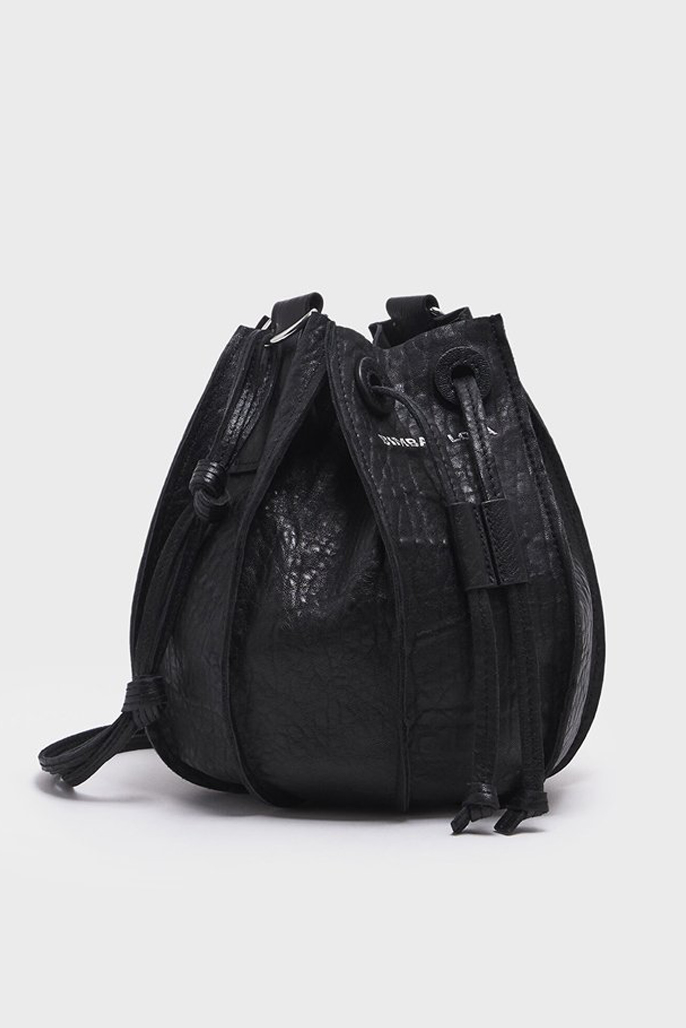Жіноча чорна шкіряна сумка 1