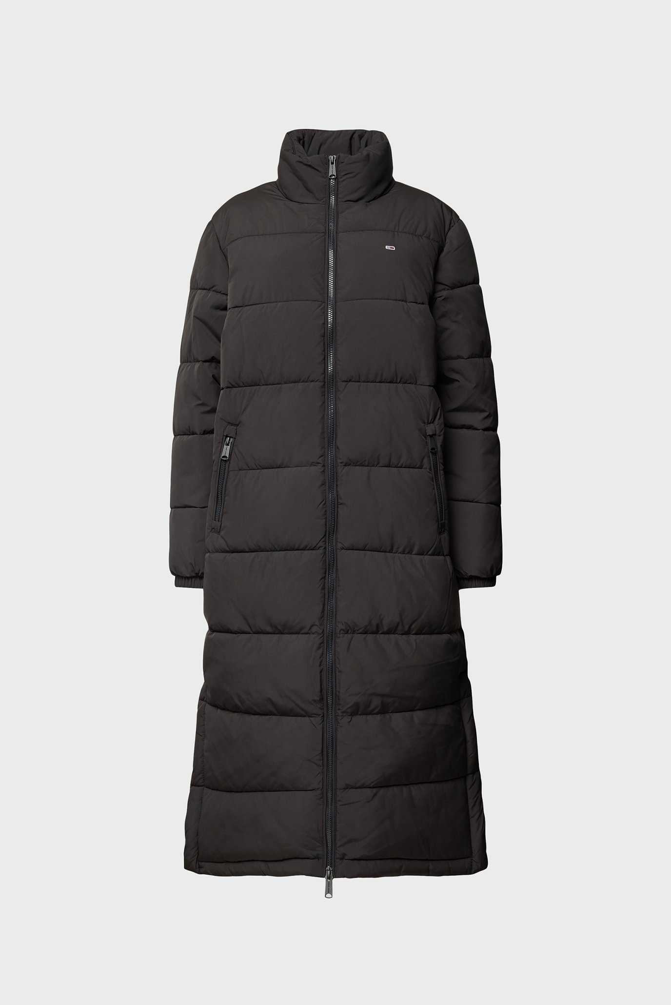 Женская черная куртка TJW MAXI ESSENTIAL PUFFER 1