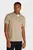 Чоловіче бежеве поло у смужку JACQUARD STRIPE REG POLO