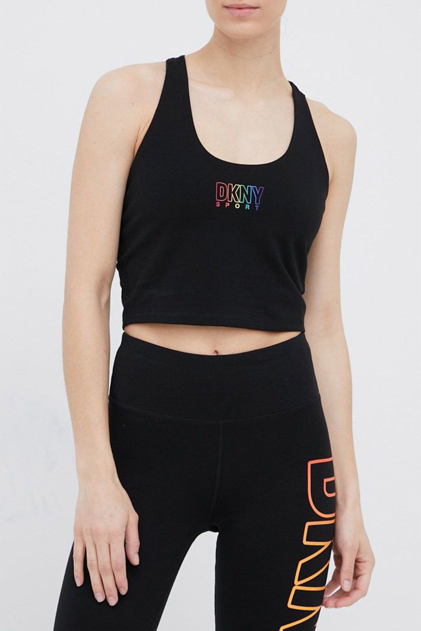 Женский черный топ Черный S DKNY DP2T8781 Женский черный топ Черный S DKNY DP2T8781