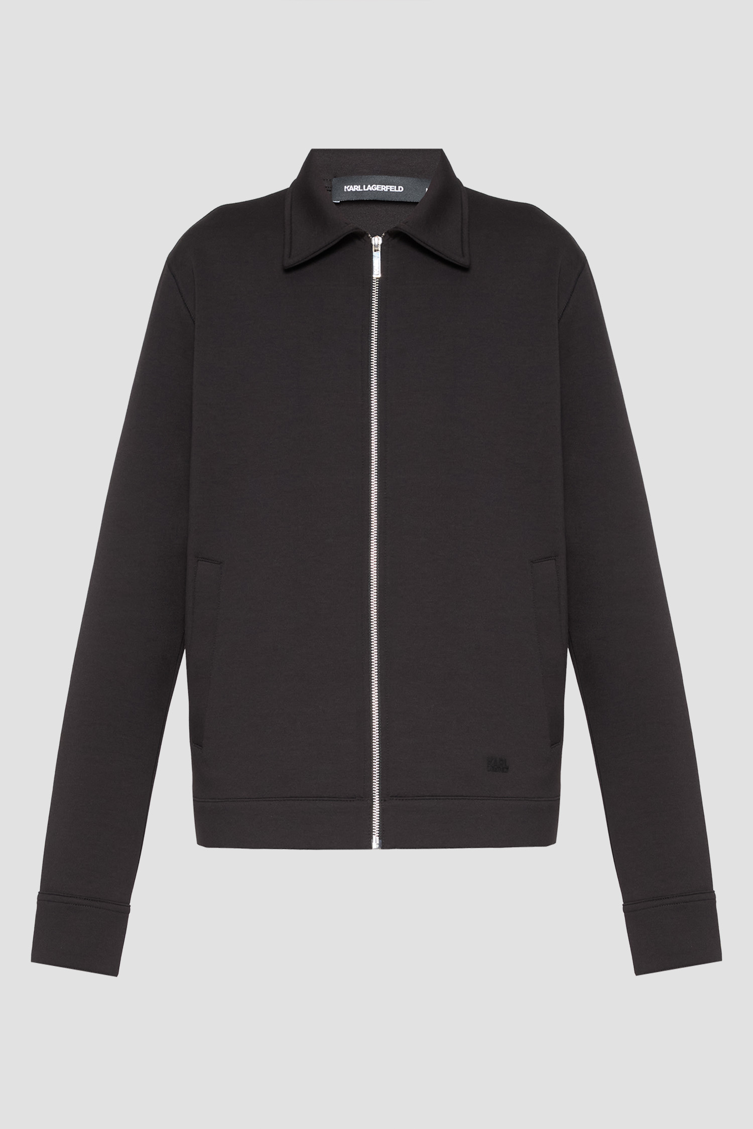 Мужская черная спортивная кофта Черный M Karl Lagerfeld 553902.505064;990 Мужская черная спортивная кофта Черный M Karl Lagerfeld 553902.505064;990