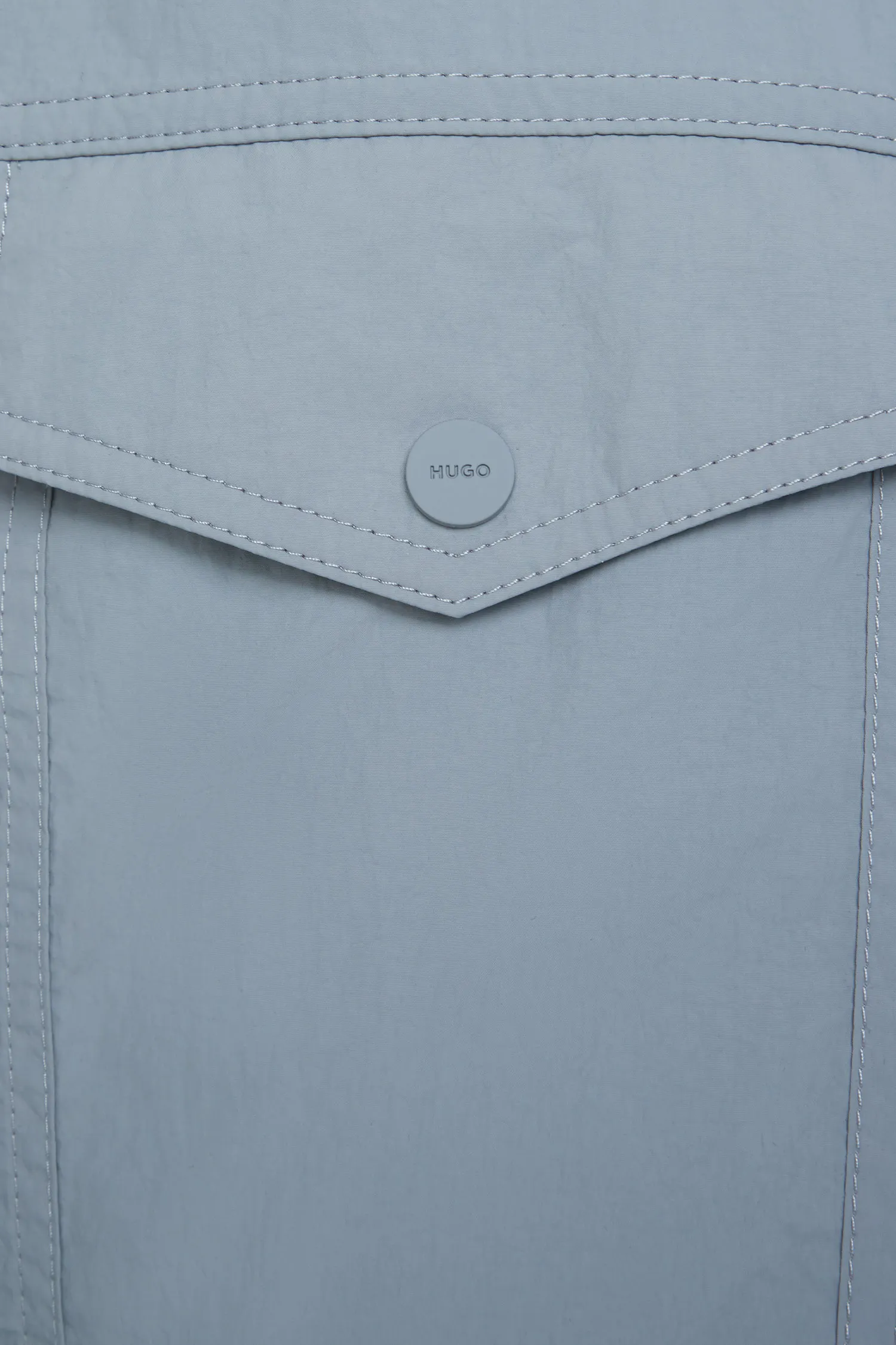 Чоловіча сіра сорочка 4