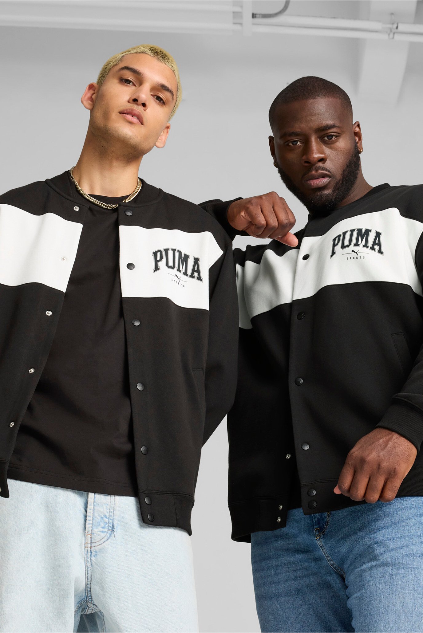 Мужской черный бомбер PUMA SQUAD Bomber Jacket Men 1