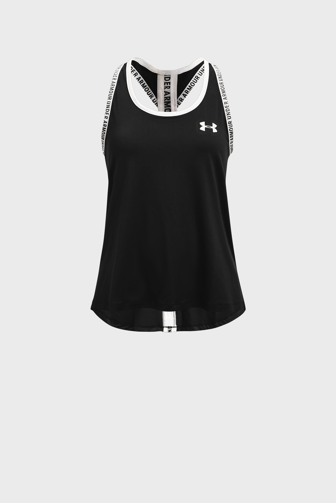 Детская черная майка Tech Knockout Tank Черный 18 Under Armour 1363374-001 Детская черная майка Tech Knockout Tank Черный 18 Under Armour 1363374-001