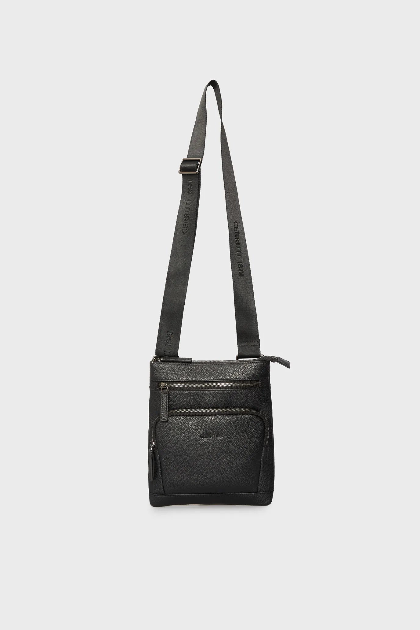 Чоловіча чорна шкіряна сумка MADDOX 5