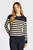 Женский джемпер в полоску CO JERSEY STITCH LS C-NK SWT