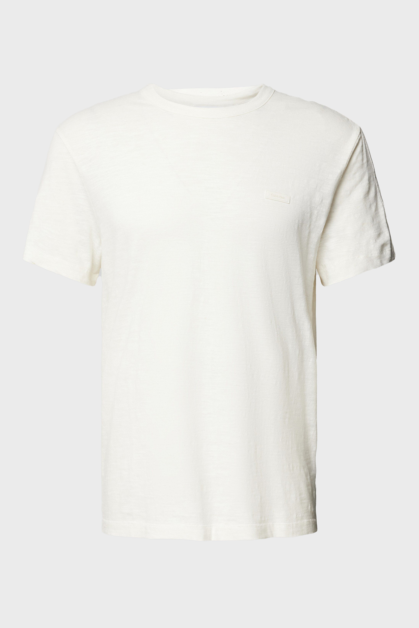 Мужская белая футболка COTTON LINEN 1