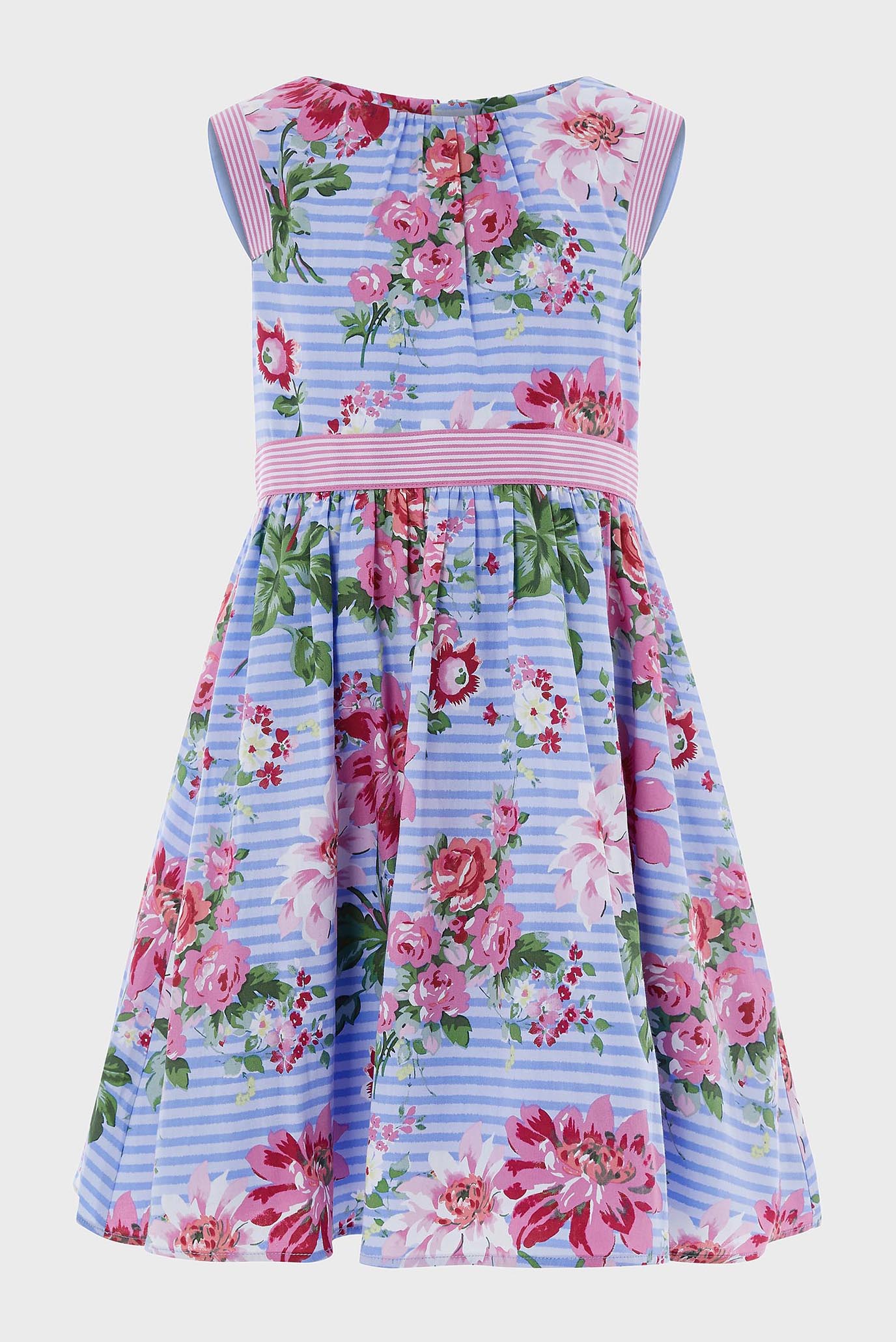 Детское голубое платье Acacia Stripe Dress 1