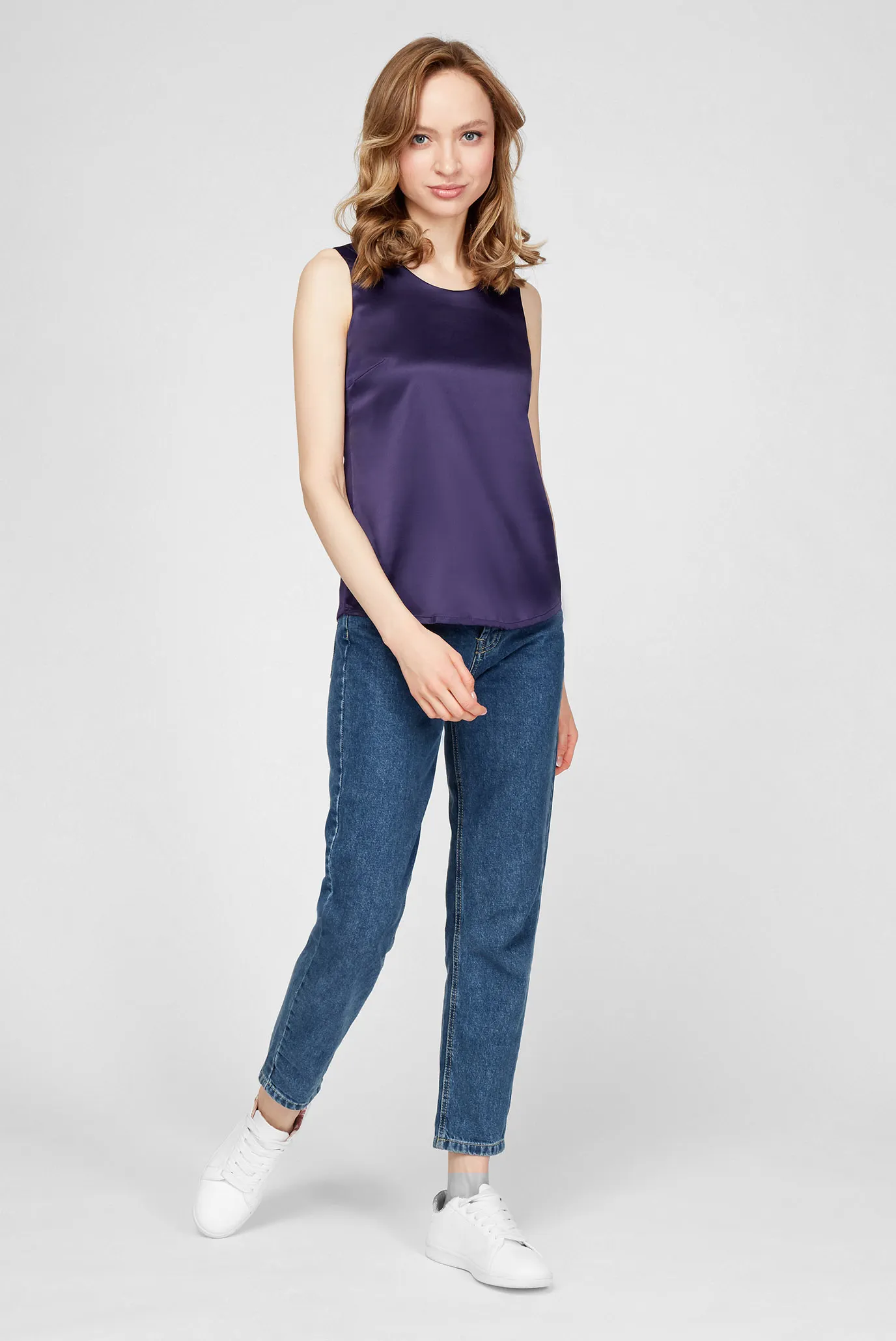 Жіночий фіолетовий топ 2