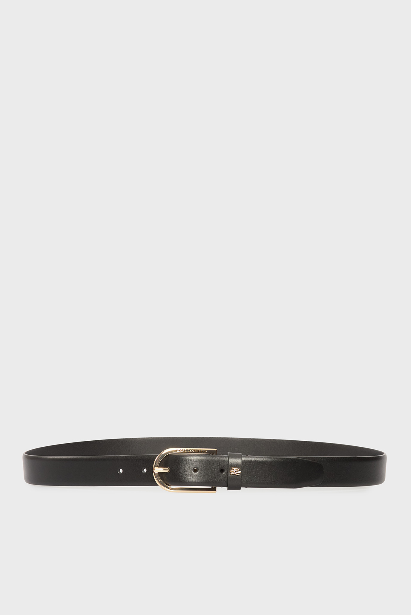 Женский черный кожаный ремень autograph round Черный 95 Karl Lagerfeld A3W33041 Женский черный кожаный ремень autograph round Черный 95 Karl Lagerfeld A3W33041
