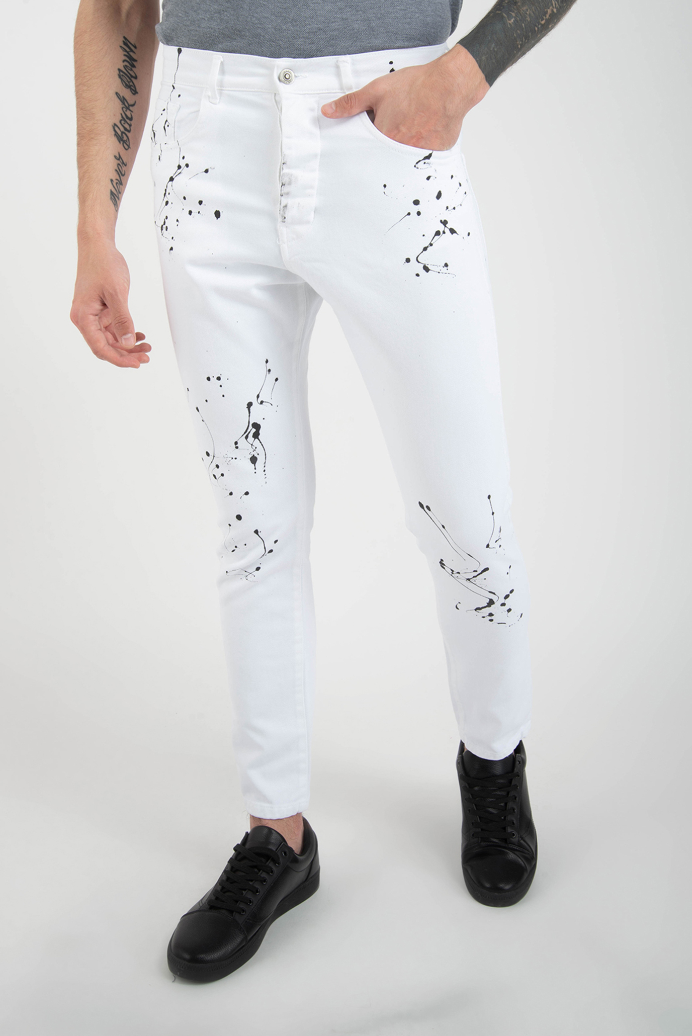 Чоловічі білі джинси 1