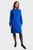 Женское синее шерстяное платье SOFT WOOL AO CABLE