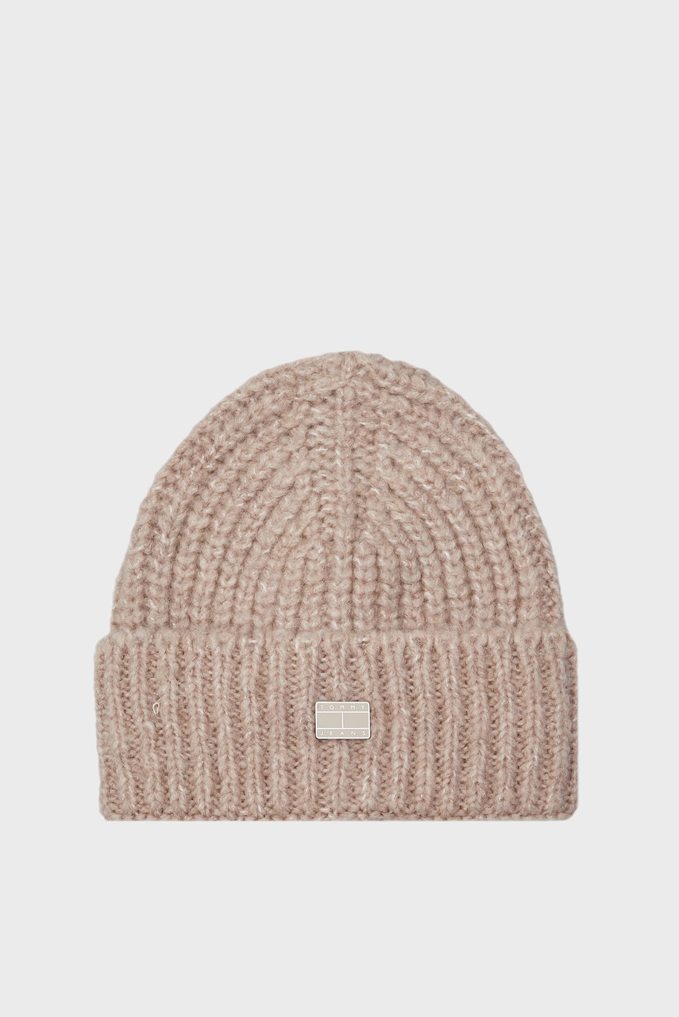 Женская бежевая шапка TJW CITY BOLD BEANIE 1