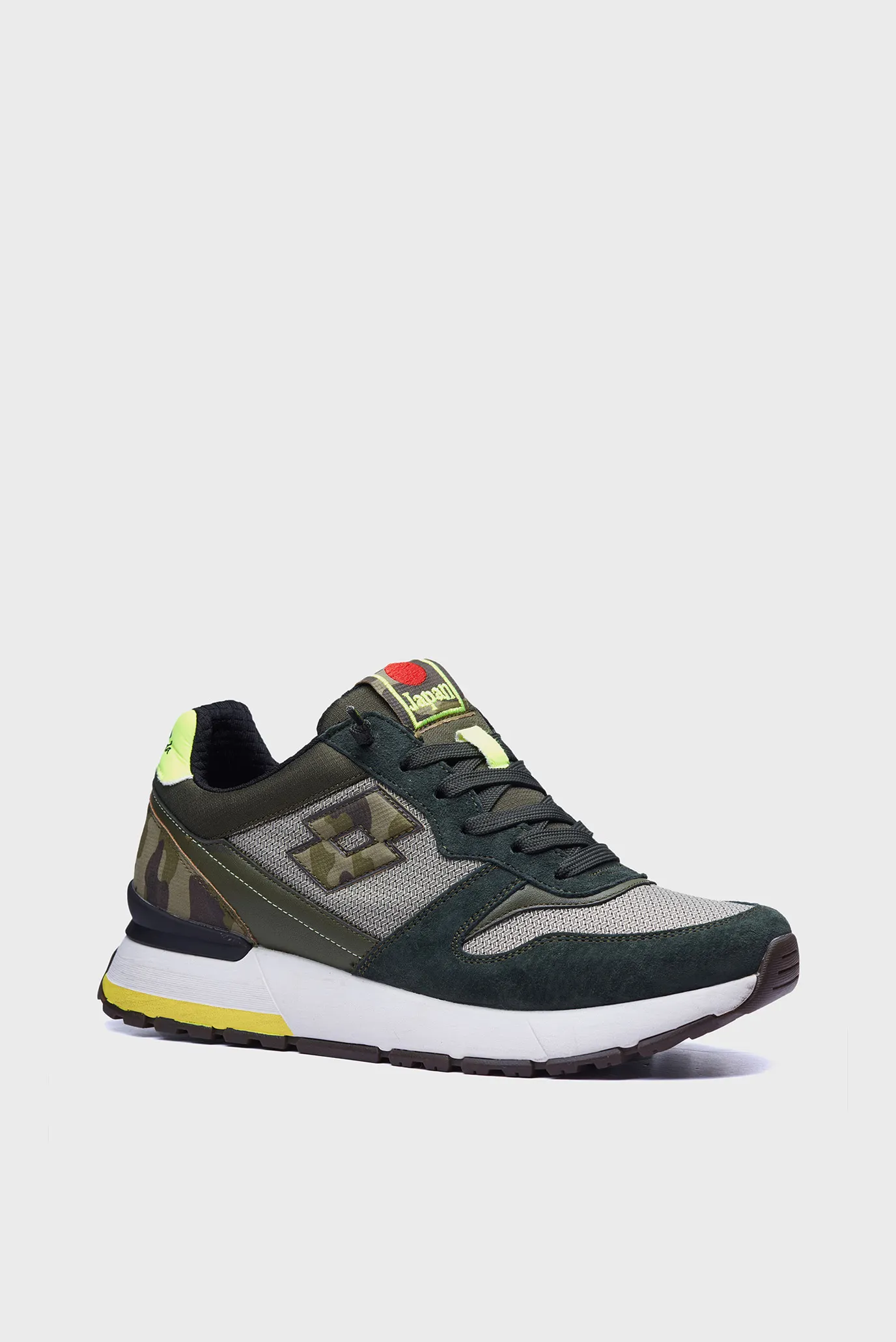Чоловічі зелені кросівки TOKYO GINZA CAMO Lotto 217863/97J — MD