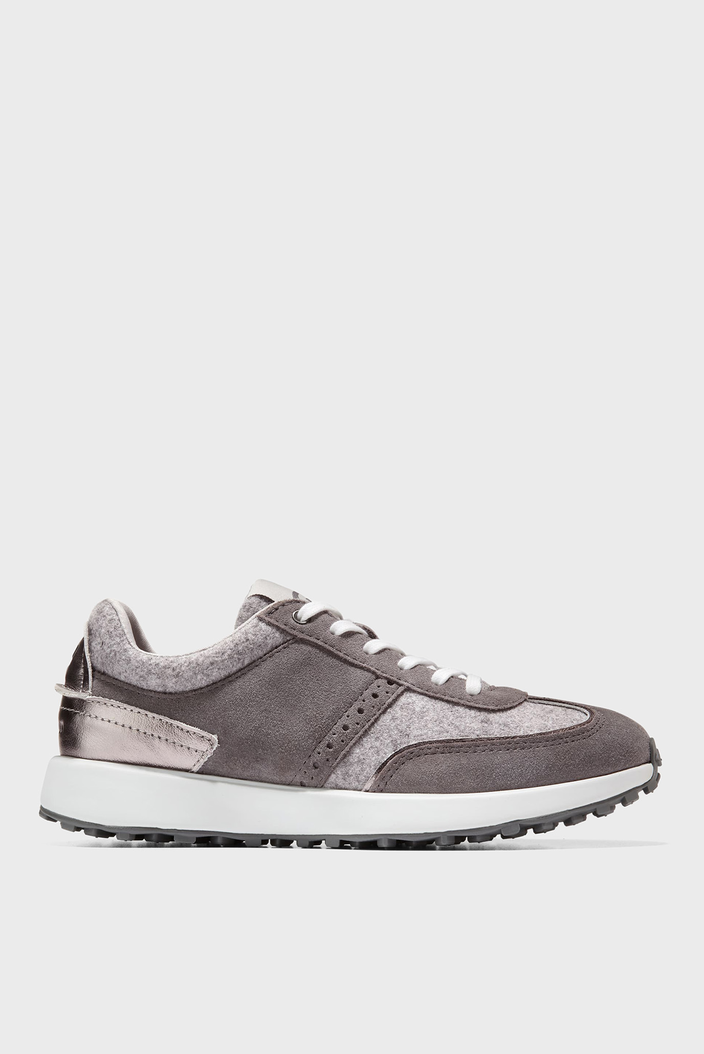 Женские серые кожаные кроссовки Grand Crosscourt Meadow Runner Sneaker 1