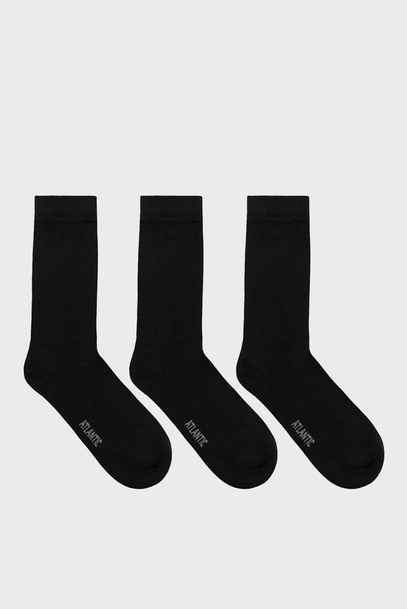 Мужские черные носки (3 пары) 1