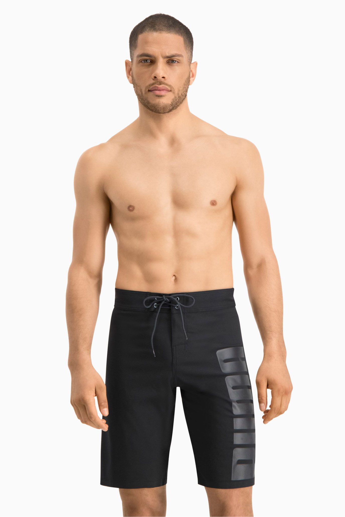 Мужские черные плавательные шорты PUMA Swim Men Long Board Shorts 1