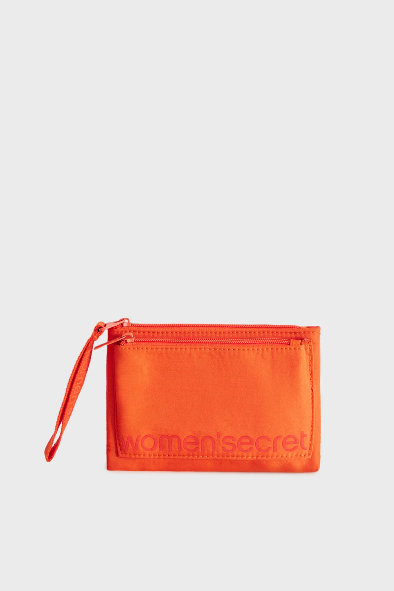 Жіночий помаранчевий гаманець 1