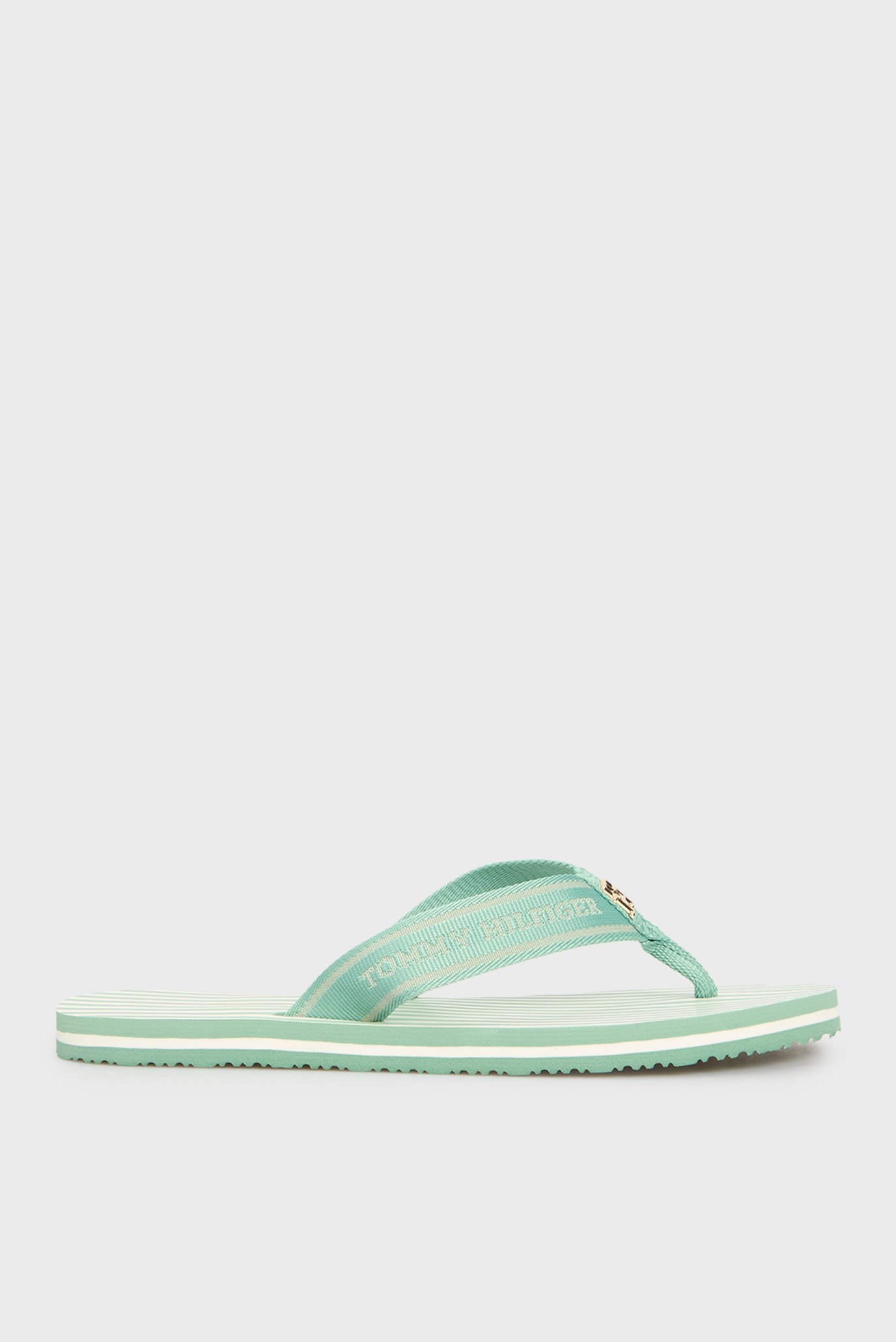 Женские мятные вьетнамки в полоску TH STRIPES BEACH SANDAL Ментоловый 37 Tommy Hilfiger FW0FW08528 Женские мятные вьетнамки в полоску TH STRIPES BEACH SANDAL Ментоловый 37 Tommy Hilfiger FW0FW08528