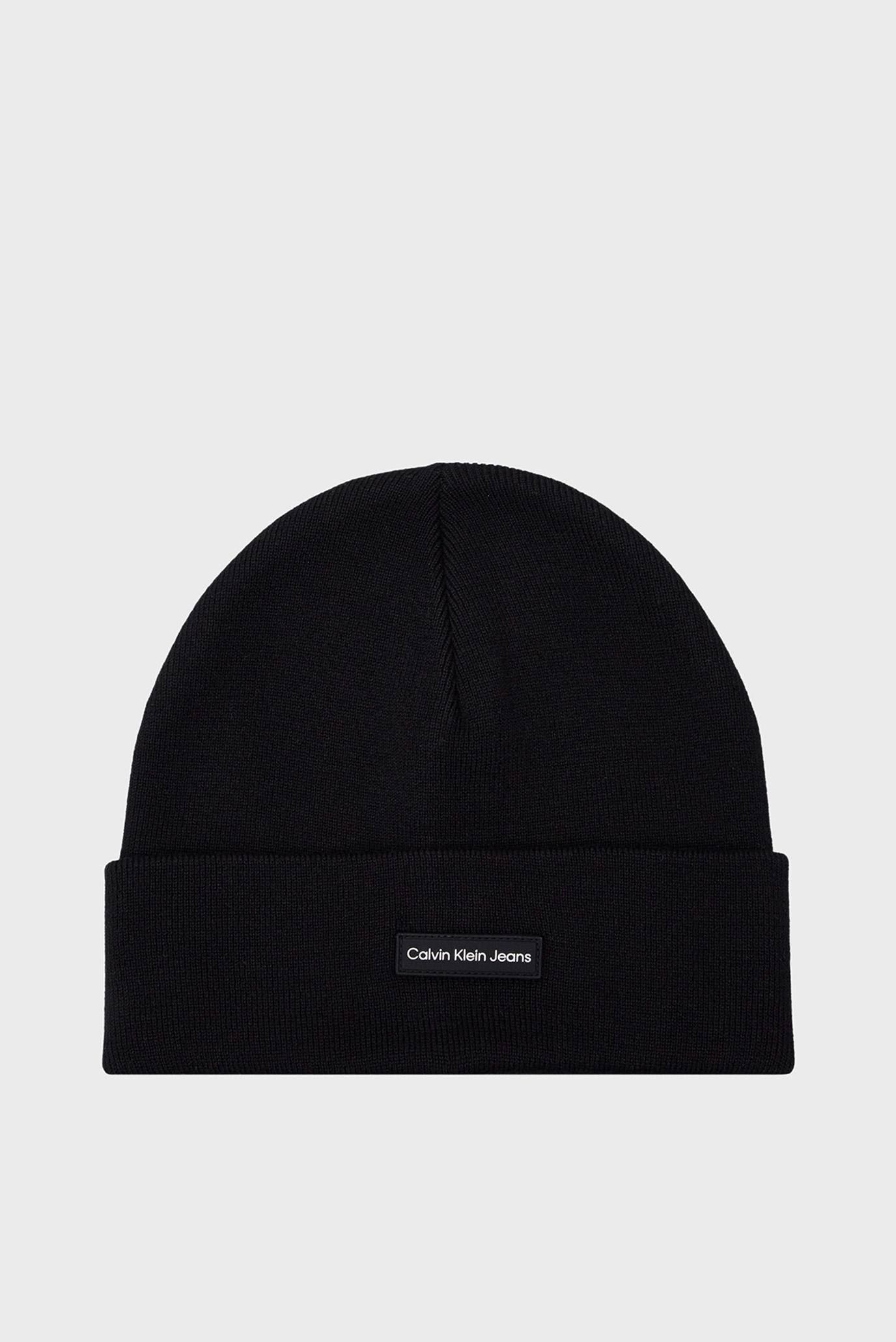 Женская черная шапка INST PATCH BEANIE 1