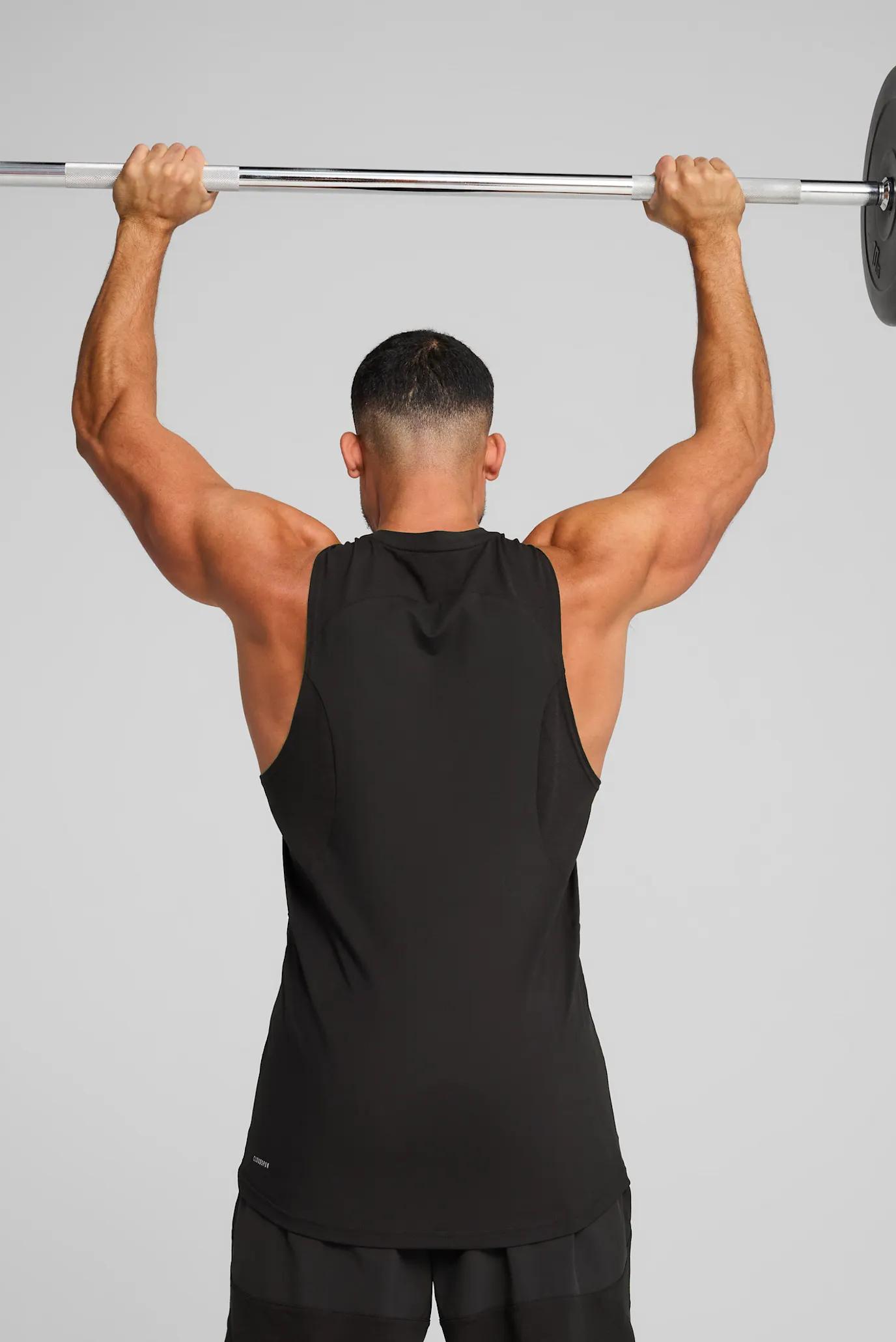 Чоловіча чорна майка CLOUDSPUN Soft Breathable Tank Men 3