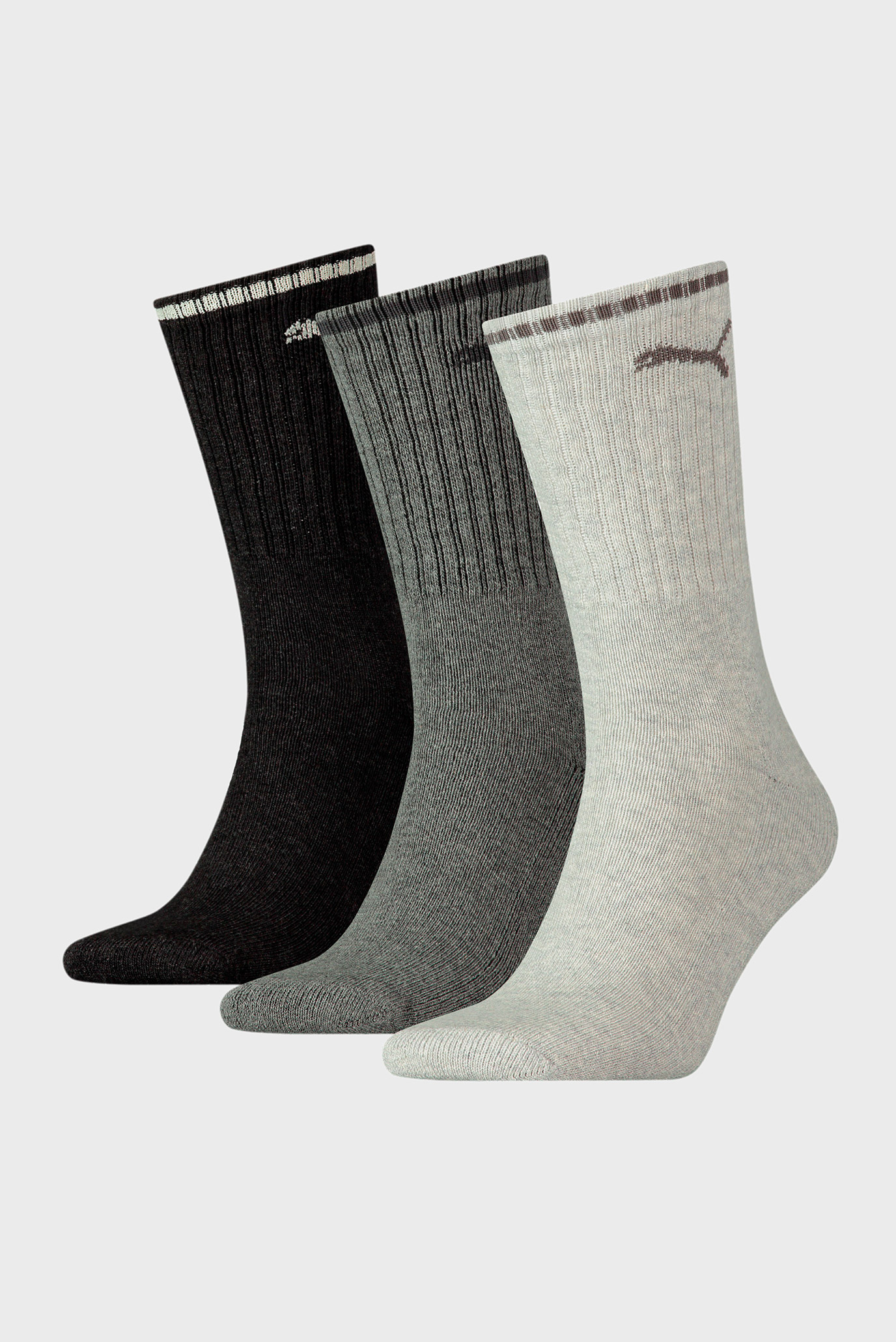 Шкарпетки (3 пари) Unisex Sport Crew Stripe Socks 1