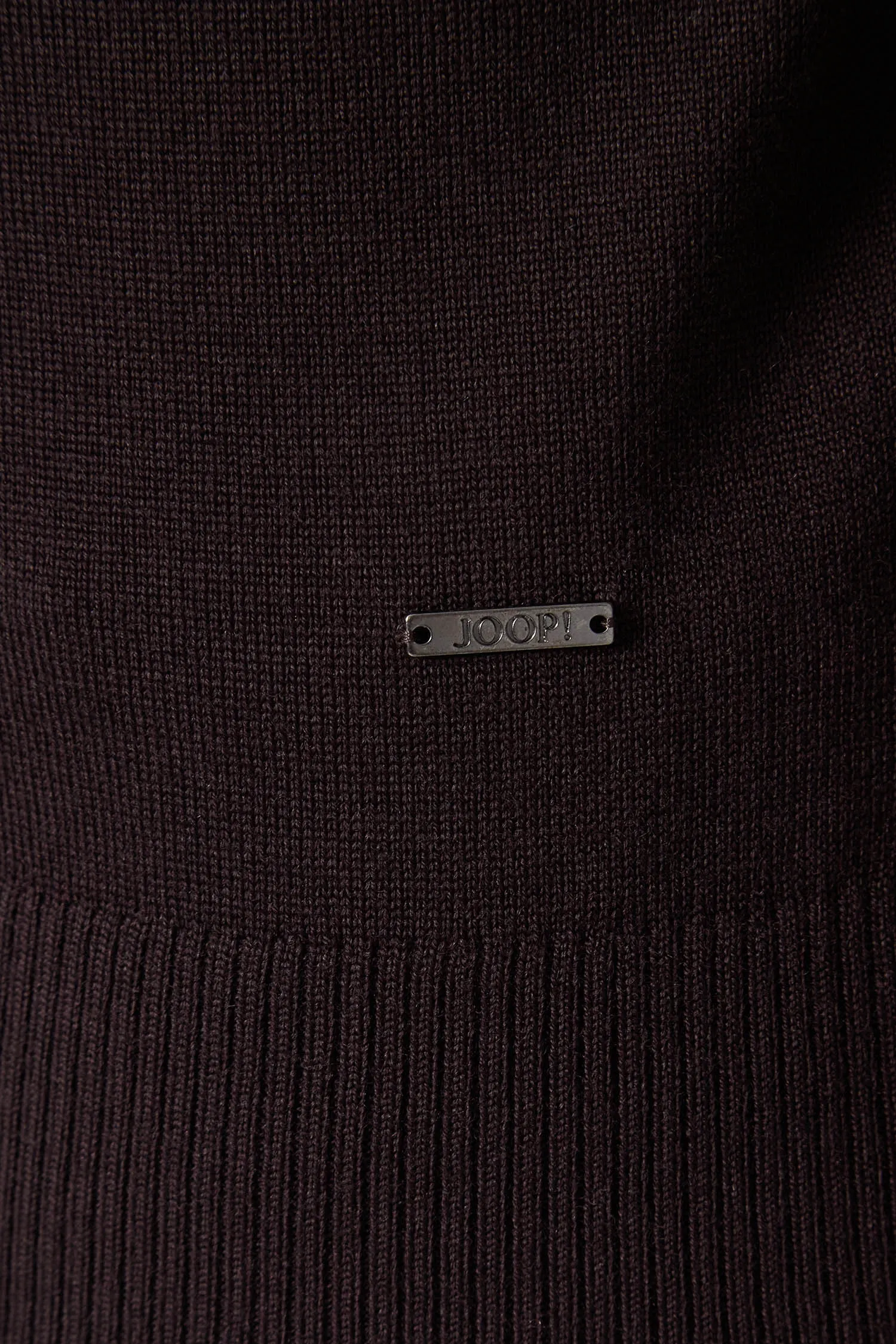 Мужской темно-коричневый шерстяной гольф 4