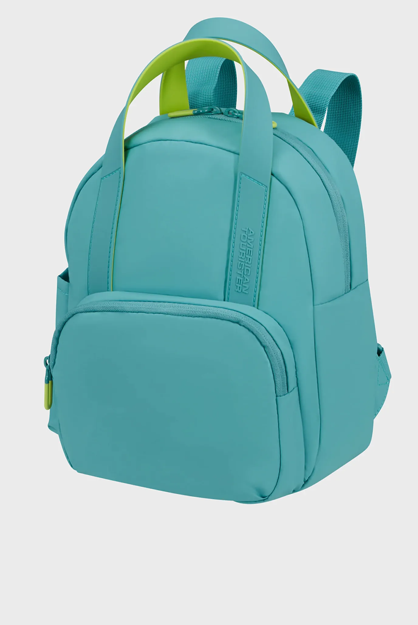 Жіночий бірюзовий рюкзак PUFFYPOP 2
