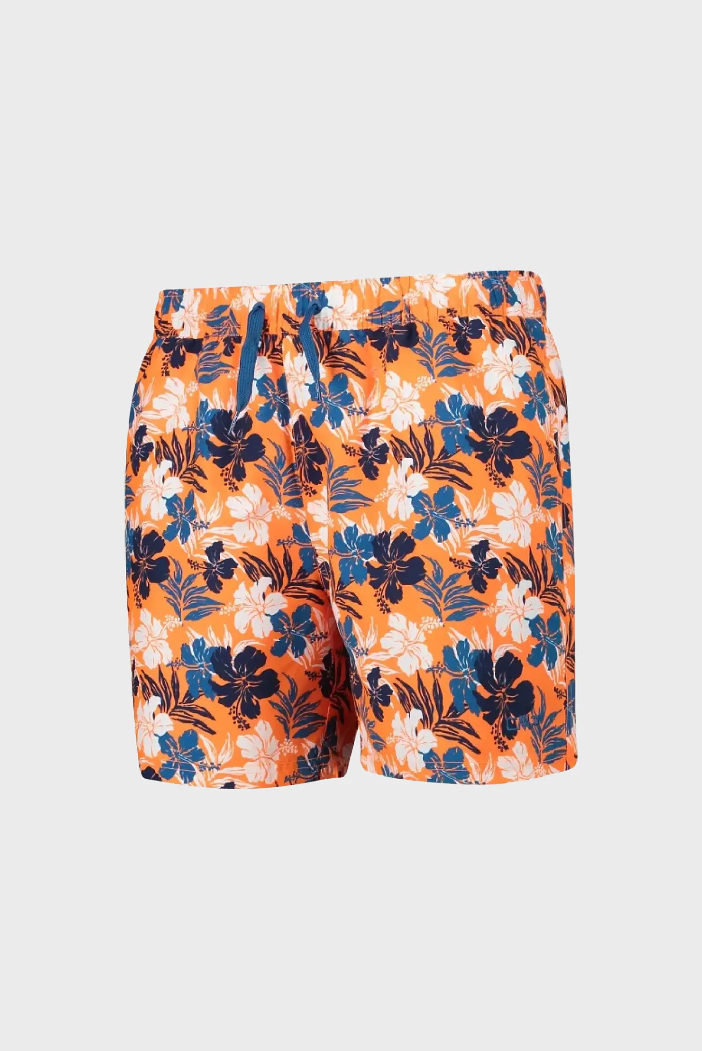 Чоловічі помаранчеві плавальні шорти з візерунком 2