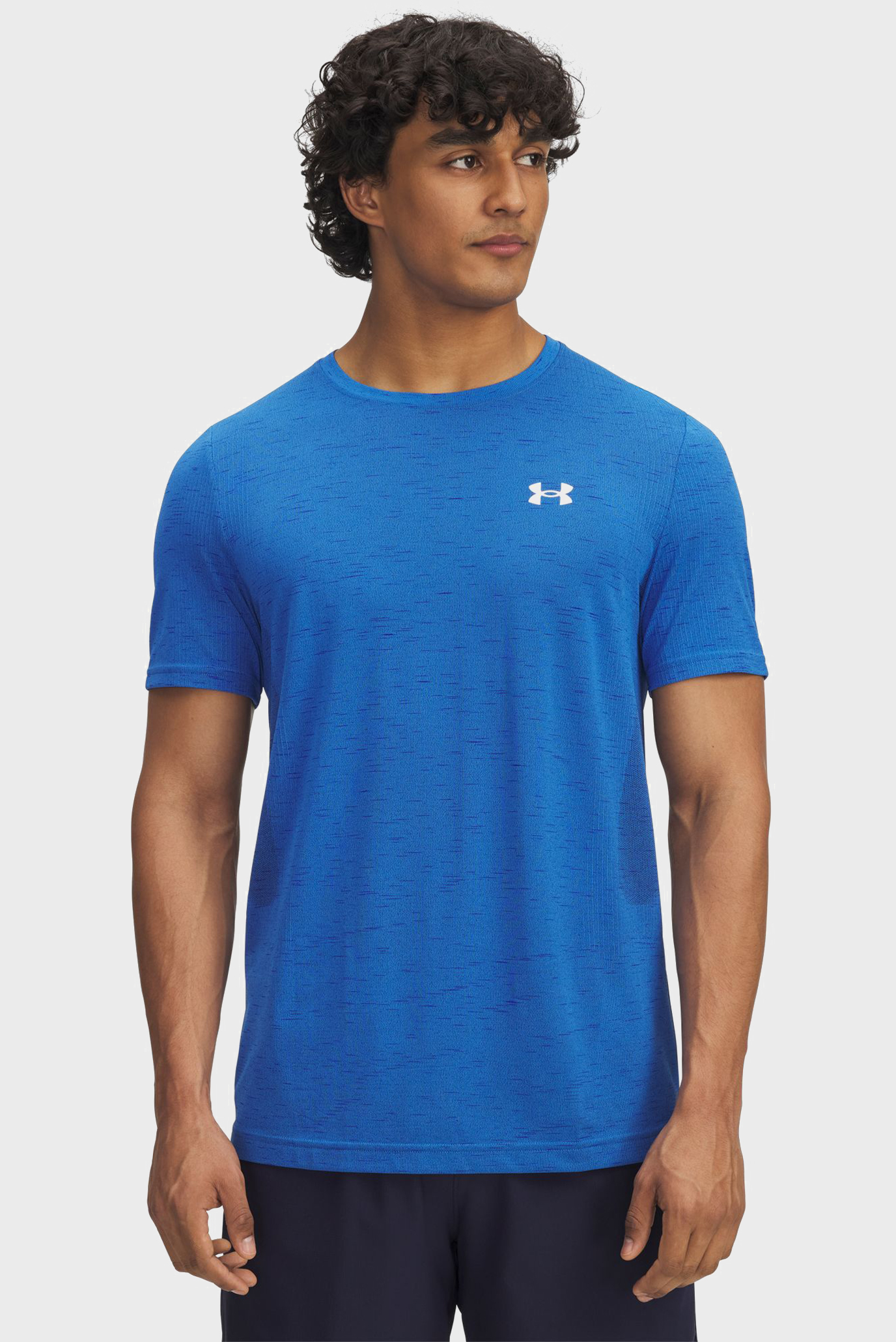 Мужская синяя футболка Vanish Seamless SS Синий XXL Under Armour 1382801-402 Мужская синяя футболка Vanish Seamless SS Синий XXL Under Armour 1382801-402