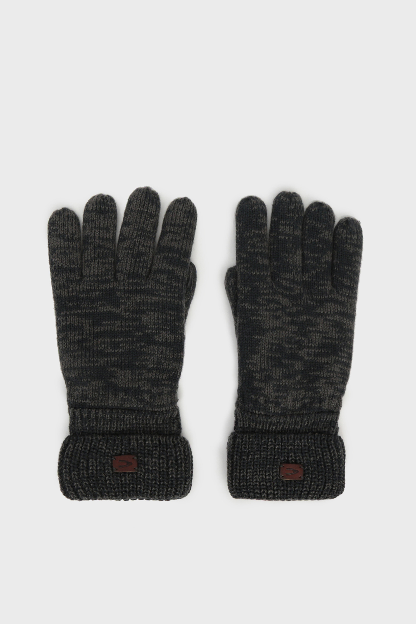Чоловічі сірі рукавички 1